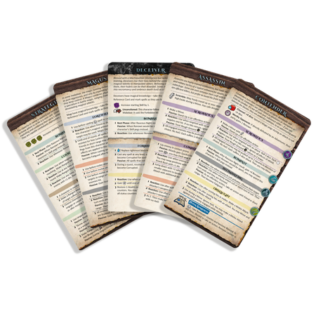 Maladum Reference Cards