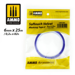 Ammo: Softouch Velvet Masking Tape 2 (6 mm x 25 m) 