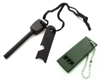 Krzesiwo Magnezowe XXL + Gwizdek BSH ADVENTURE