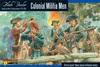 Black Powder Colonial Militia Men (Plastic Box)