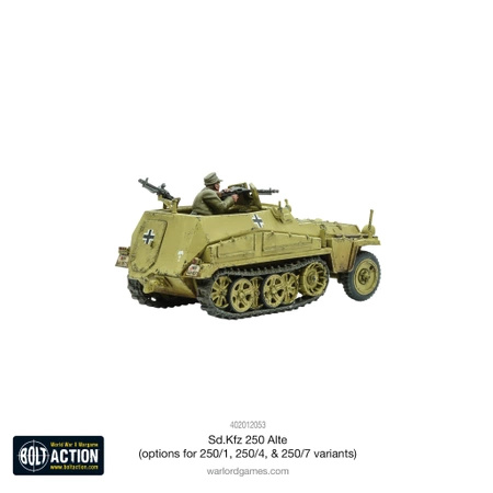 BOLT ACTION Sd.Kfz 250 (Alte) Half-Track (Options for 250/1, 250/4, 250/7)