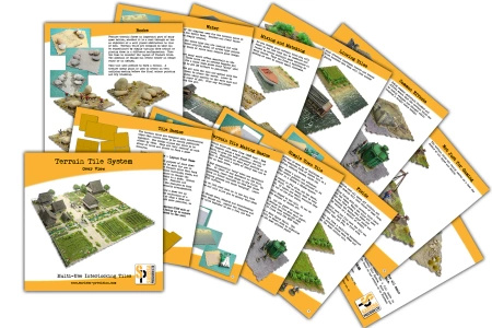 SARISSA - 3'x3' Terrain Tile System Pack