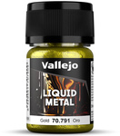 Vallejo: 70.791 - Liquid Metal - Gold (35 ml)