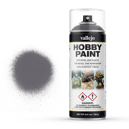 Vallejo: 28.031 - Hobby Paint Spray - Gunmetal (400 ml)