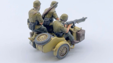 RUBICON 280052 - German Motorcycle R75 with Sidecar (DAK)