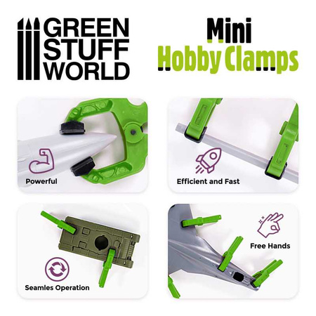 GSW - Mini hobby clamps x6