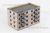 Blok z balkonami II LBHP0056b - prepaint - 1:56 / 28mm
