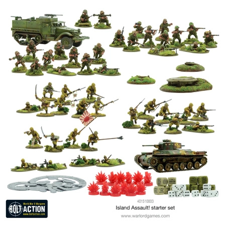 BOLT ACTION Island Assault! Bolt Action starter set