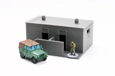 PM - Soviet Public Toilets- 3D Printed - 28mm