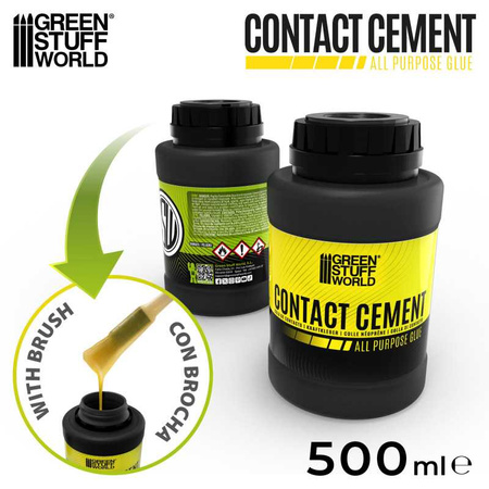 GSW - Contact Cement 500ml with Brush Applicator