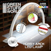 Green Stuff World Lampa LED Hobby Arch Biała