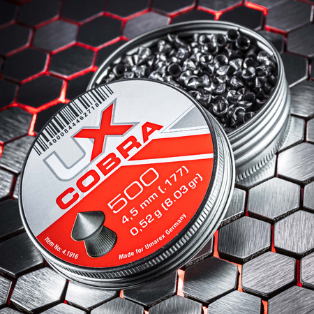 śrut 4,5mm UMAREX szpic-molet Cobra 500szt.