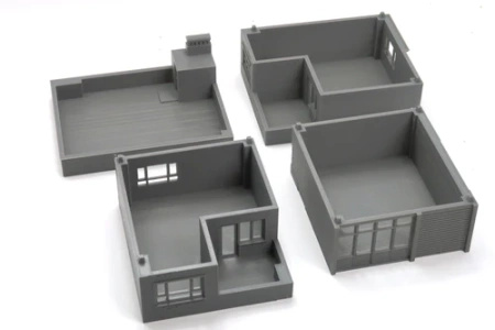 PM - Modern Middle East Urban Buildings - 3D Printed Miniature Wargaming Terrain - 28mm