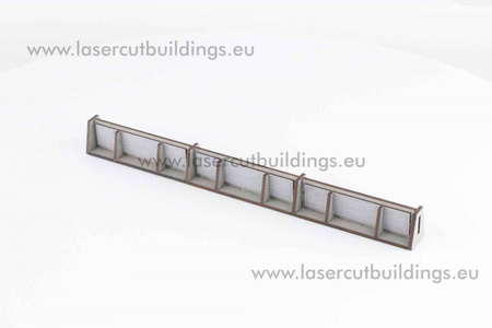 Barykady niskie - Umocnienia I LBHP0026 - prepaint - 1:56 / 28mm