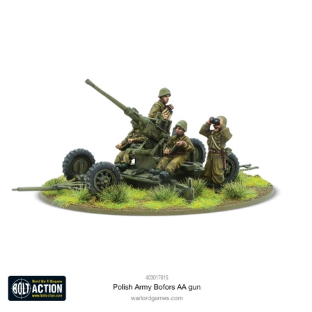 BOLT ACTION Polish Army Bofors AA gun