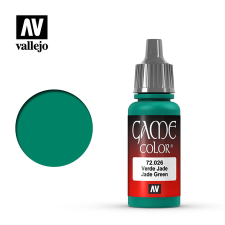 Vallejo: 72.026 - Game Color - Jade Green (18 ml)