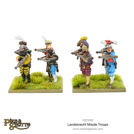 Pike & Shotte Landsknecht Missile Troops 