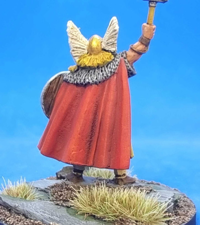 SAGA Einherjar Warlord C - With Winged Helm, Hammer And Shield (1 Figure)