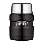 THERMOS Termos obiad. 0,47l z łyżką i kubkiem BLK