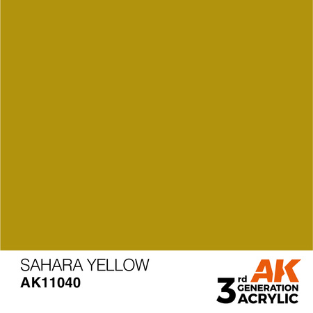 AK Interactive SAHARA YELLOW – STANDARD