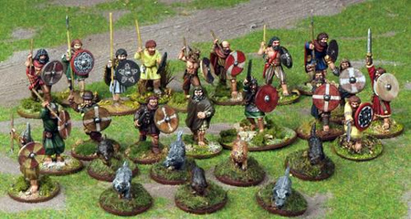 SAGA Irish Starter Warband (4 Points)
