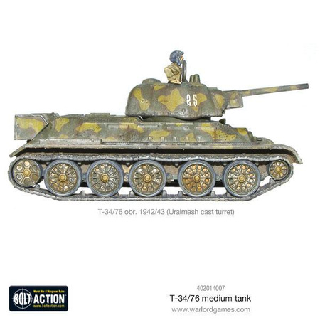 BOLT ACTION T-34/76 Medium Tank