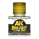AK Interactive QUICK CEMENT EXTRA THIN (GLUE)