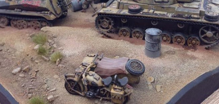 RUBICON 280052 - German Motorcycle R75 with Sidecar (DAK)