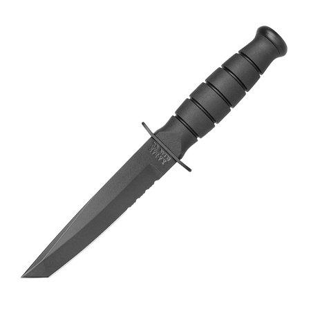 Ka-Bar 1255 - Short Tanto Black Serrated