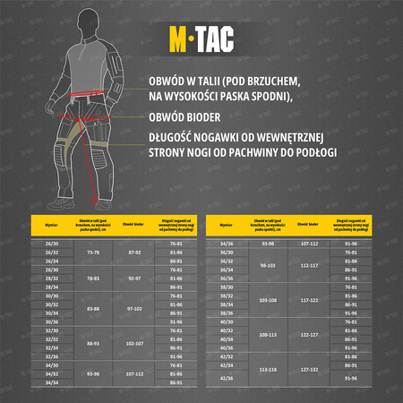 M-Tac Spodnie taktyczne Aggressor Gen.II Flex Dark Grey