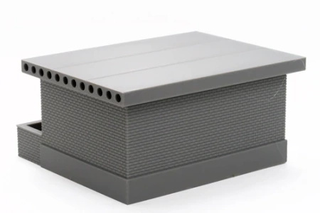 PM - Soviet Mid Size Utilities Shed - Zona Alfa / Cold War in the East - 3D Printed - 28mm