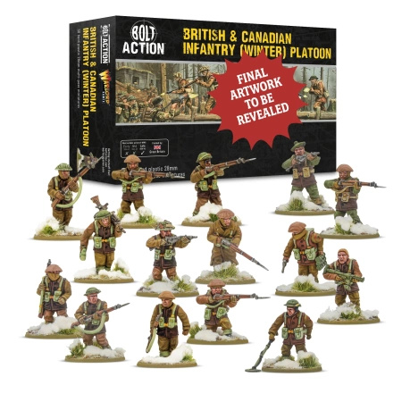 BOLT ACTION: British & Canadian Infantry (Winter) Platoon