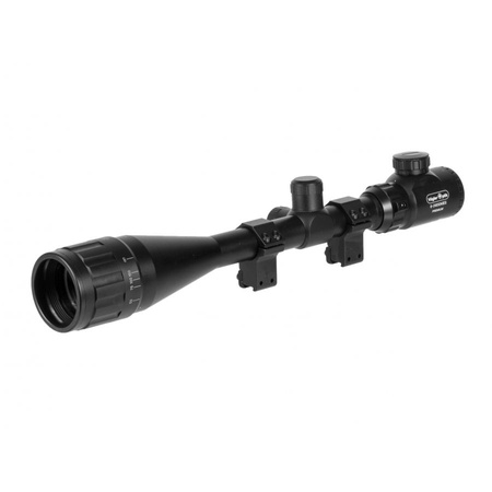 Vogler Luneta celownicza 6-24x50 AOEG z podświetleniem, z montażem 11mm MILDOT