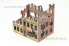 Kamienica ceglana I gen. II wersja zniszczona LBHP0231 - prepaint - 1:56 / 28mm