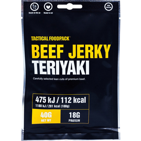Suszona wołowina Tactical Foodpack Beef Teriyaki Original 40g