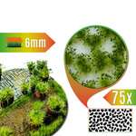 GSW - Shrub Tufts 6mm self-adhesive - Dark green