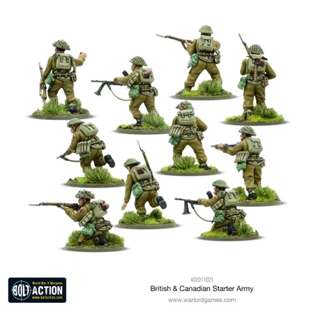 BOLT ACTION British & Canadian Army (1943-45) Starter Army