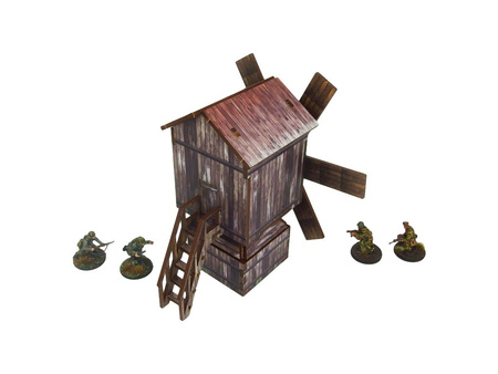 MICRO ART - WW2 Ostfront Village Windmill (1) (28mm)