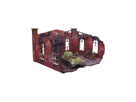 MICRO ART - WW2 Ostfront Stalingrad Factory Front (1) (28mm) PREPAINTED