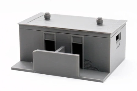 PM - Soviet Public Toilets- 3D Printed - 28mm