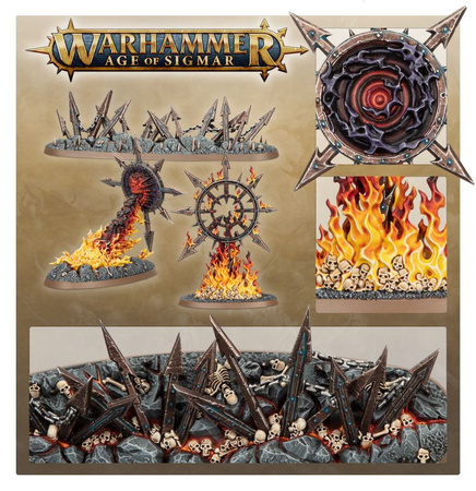 Warhammer AoS Endless Spells: Slaves to Darkness