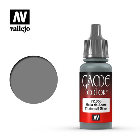 Vallejo: 72.053 - Game Color - Metallic - Chainmail (18 ml)