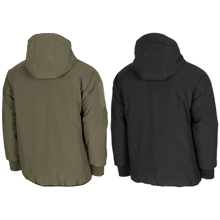 Kurtka Thermojacket dwustronna Olive/Black z kapturem MFH