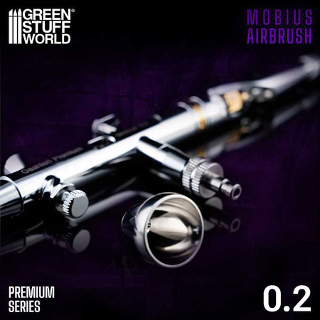 GSW - Premium Series GHPM-Mobius Airbrush 0.2mm
