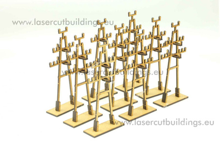 Zestaw słupów I LBH0973 - 1:56 / 28mm