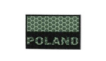 Naszywka C1 Flaga Polski mała z napisem OD