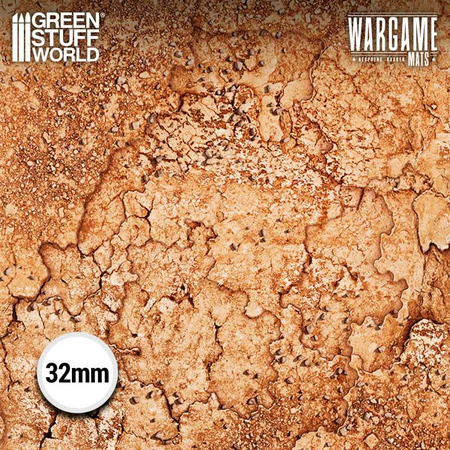 GSW - Neoprene Mat 4x6' Dreadrock Badlands (120x180cm)