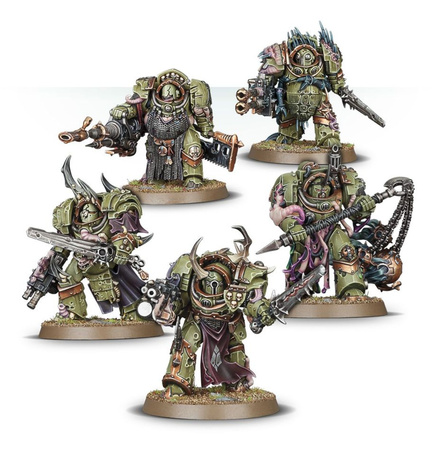 Warhammer 40K DEATH GUARD: BLIGHTLORD TERMINATORS