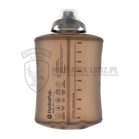 HYDRAPAK Butelka STOW 500ml Mammoth Grey