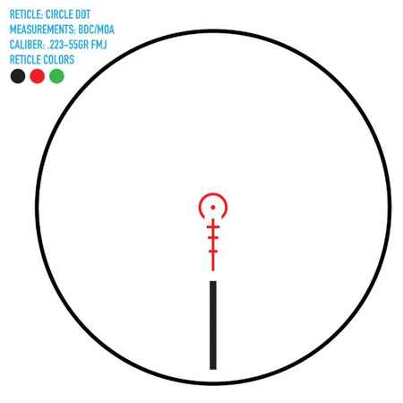 Luneta Biegowa RapidStrike 1-6x24 SFP Kit Czarna Firefield